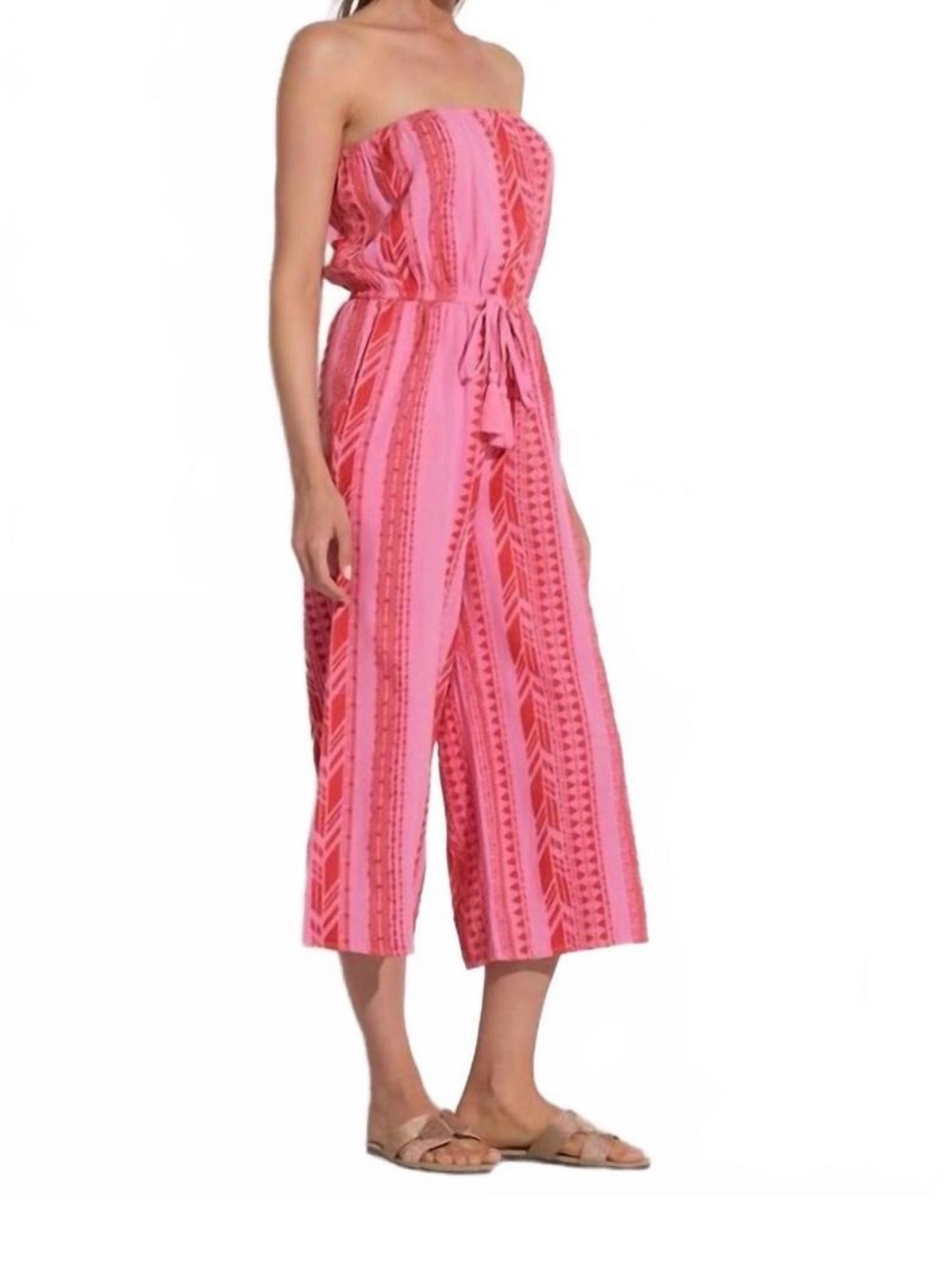 Elan NWT strapless jumpsuit size L